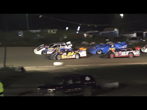 Late Model B-Feature #1 at Mount Pleasant Speedway, Michigan on 09-16-2022!!