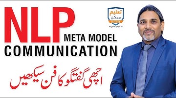 NLP Communication Skills - Meta Model & Mind Tools | By Dr. Rafiq Dar Neuropsychologist
