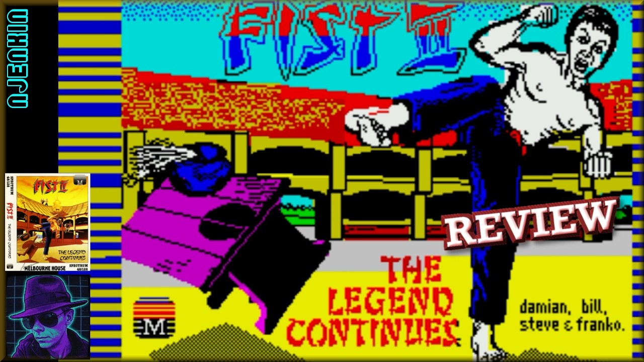 Fist II : The Legend Continues - on the ZX Spectrum 48K !! with