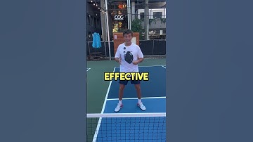 1 Vs 2 Handed Backhand #pickleball #pickleballtips #shorts
