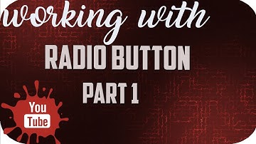Android Tutorial for beginners 6 # RadioButton basic Example (PART 1)