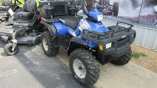 2004 Polaris Sportsman 500HO Blue