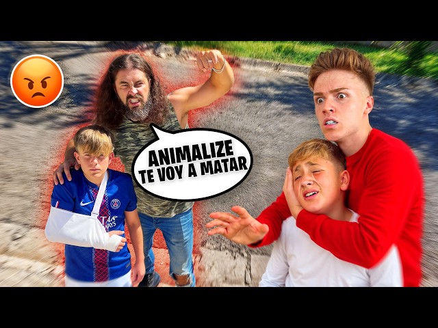 EL PADRE DEL NIÑO QUE PEGÓ MI HERMANO VIENE A PEGARME