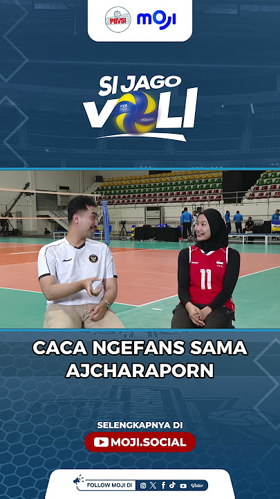 Caca ternyata ngefans sama pemain voli putri Thailand Ajcharaporn #shorts