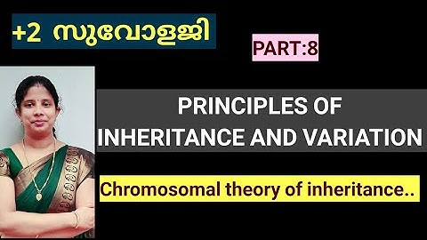 Principles of inheritance and variation (part-8) class 12 in malayalam