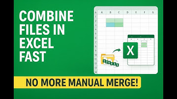 ETL : Excel Power Query Automation 2025: Combine & Clean Data in 5 Minutes 🚀