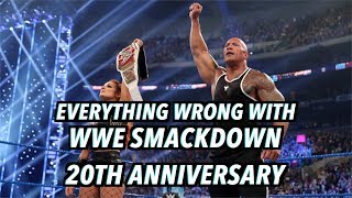 Everything Wrong With WWE SmackDown 20th Anniversary (FOX DEBUT)