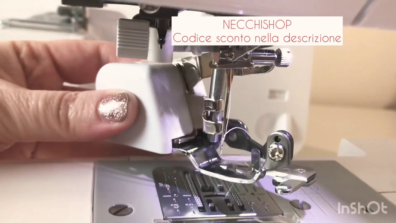 PIEDINO SINGER (PI-RSI T 08) Tagliacuce Increspatore - Ricambi E