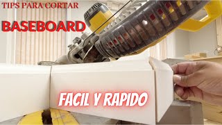 tips para cortar el baseboard si eres principiante