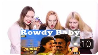 Maari 2   Rowdy Baby  Video Song  REACTION !!!   foreigners react to indian songs   danush