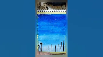 رسم بالالوان المائية رسم سهل Watercolor Painting Watercolor Easydrawing 