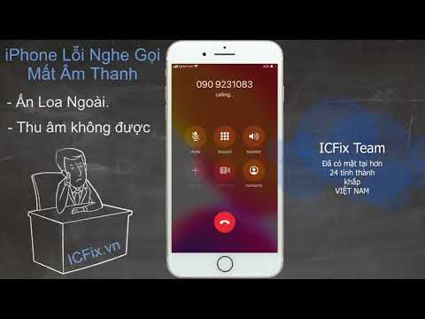 Mô Tả iPhone Lỗi Mất Âm Thanh Nghe Gọi Ẩn Loa Ngoài