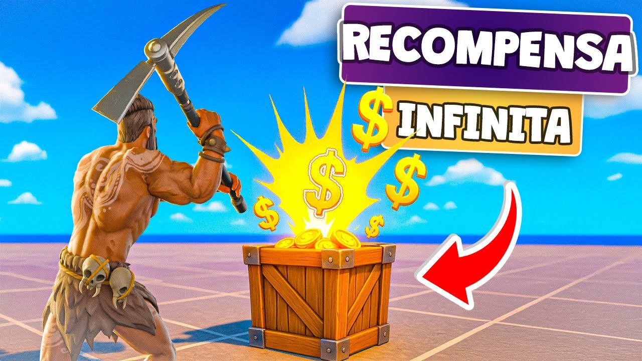 Crie uma CAIXA para FARMAR ouro infinito no seu mapa de TYCOON no Fortnite Criativo 1.0! 💰 (EP #01)