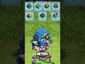 MAX LEVEL METERO GOLEM VS EVERY TOWN HALL (WHICH ONE IS BEST) LET'S FIND OUT!! #clashofclans #shorts