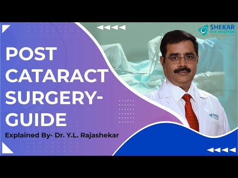 How to take care of the eyes after Cataract surgery | Shekar Eye Hospital