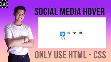 Cách tạo biểu tượng mạng xã hội di chuột bằng HTML & CSS | Xoan Dev