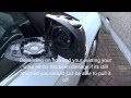 How to replace a damaged wing mirror on a Ford Focus