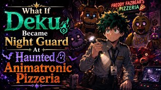 What If Deku Became Night Guard At Haunted Animatronic Pizzeria | Part 1