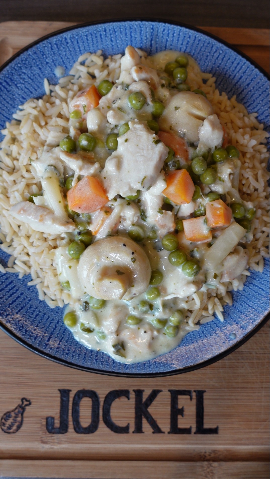 schnelles Hühnerfrikassee (einfache und schnelle Variante) #kochen # ...
