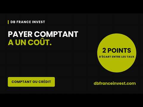 Payer comptant ou financer : l'arbitrage chiffré