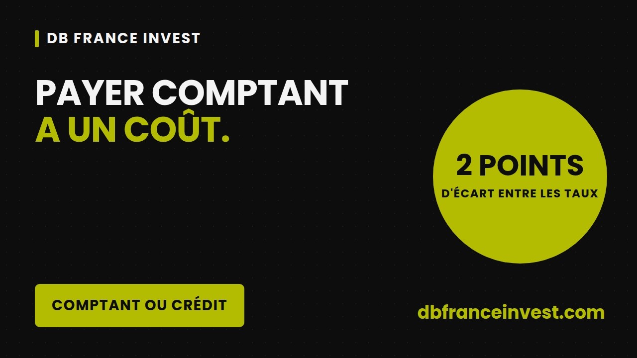 Payer comptant ou financer : l'arbitrage chiffré