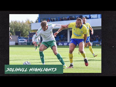 Solihull Yeovil Goals And Highlights