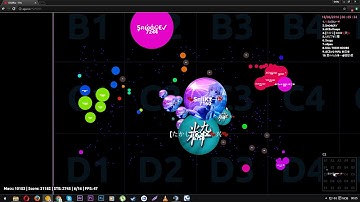 Agar.io - Flixxxy & SniiKz Random Server Takeover #68