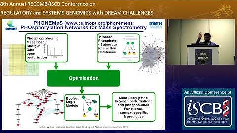 Large-scale models of signal propagation derived from... - Julio Saez-Rodriguez - RECOMB/RSG 2015