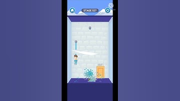 rescue cut rope puzzle stage 527| rescue cut rope puzzle game for android and iOS #short