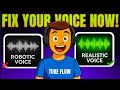 Finally! Real Human Voice from AI in 1 Click 😱 (100% Free Method) | Tube flow yt