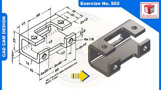 SolidWorks Tutorial for beginners Exercise S02