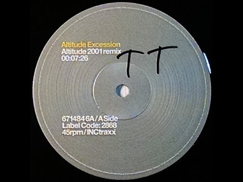 Altitude — {Vinyl} Altitude - Excession (Altitude 2001 Remix)