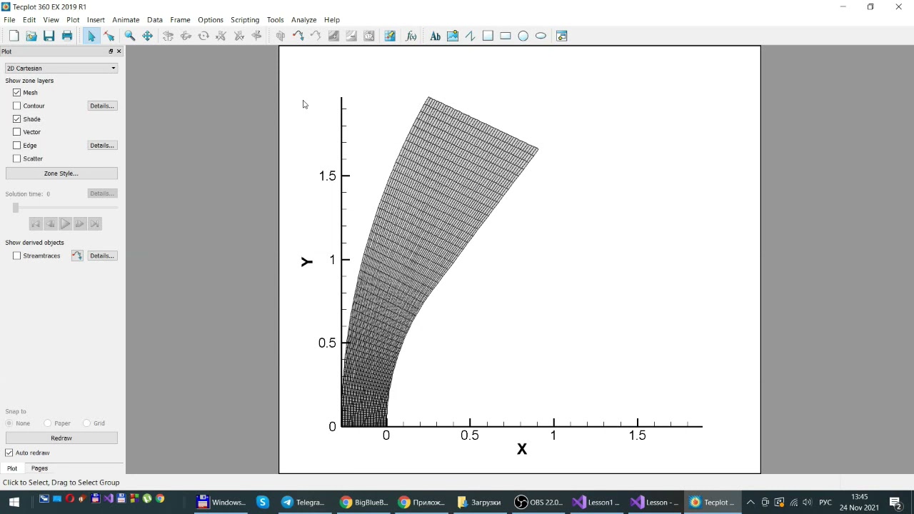 C++ для CFD. Считывание и обработка структурированной сетки. Урок 1 ...
