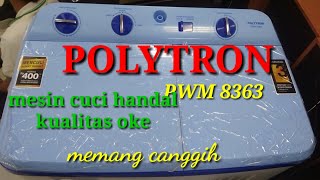 Polytron mesin cuci PWM 801, pilihan mode hijab