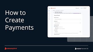 How to create payments on Payments OS