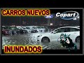 CARROS NUEVOS inundados #copart #subasta