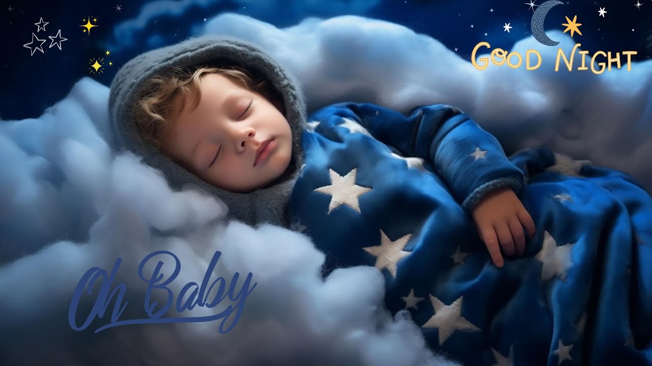 Baby Fall Asleep In 3 Minutes With Soothing Lullabies ☁🎵Mozart for ...