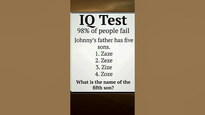 IQ test. 98 % of people will fail #shorts #iq #iqtest