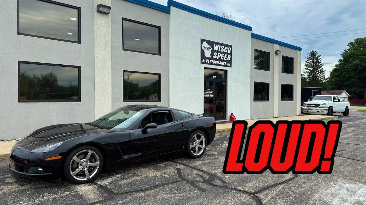 My C6 Corvette Gets Kooks 2" Long Tube Headers, X Pipe, and Corsa Extreme Axle Back!