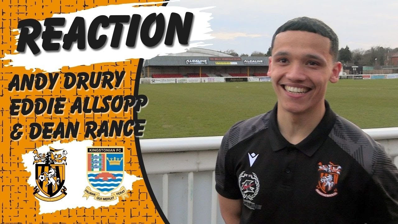 Reaction | Andy Drury, Eddie Allsopp & Dean Rance | Folkestone Invicta 3-2 Kingstonian