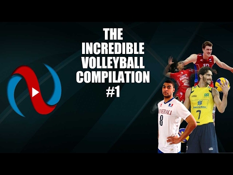 Видео: The Incredible Volleyball Compilation #1