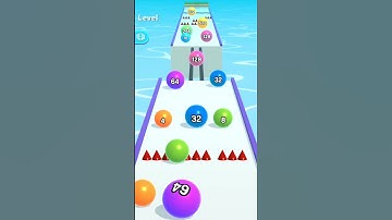 BALL RUN 2048 Original ❗ Mobile Gameplay Level 250 ❗ #AOLAGAMING