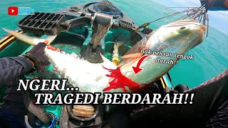 AKU MABUK BILA TENGOK DARAH!! KAYAK FISHING MALAYSIA (VLOG 140)