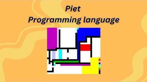 Piet Tutorial