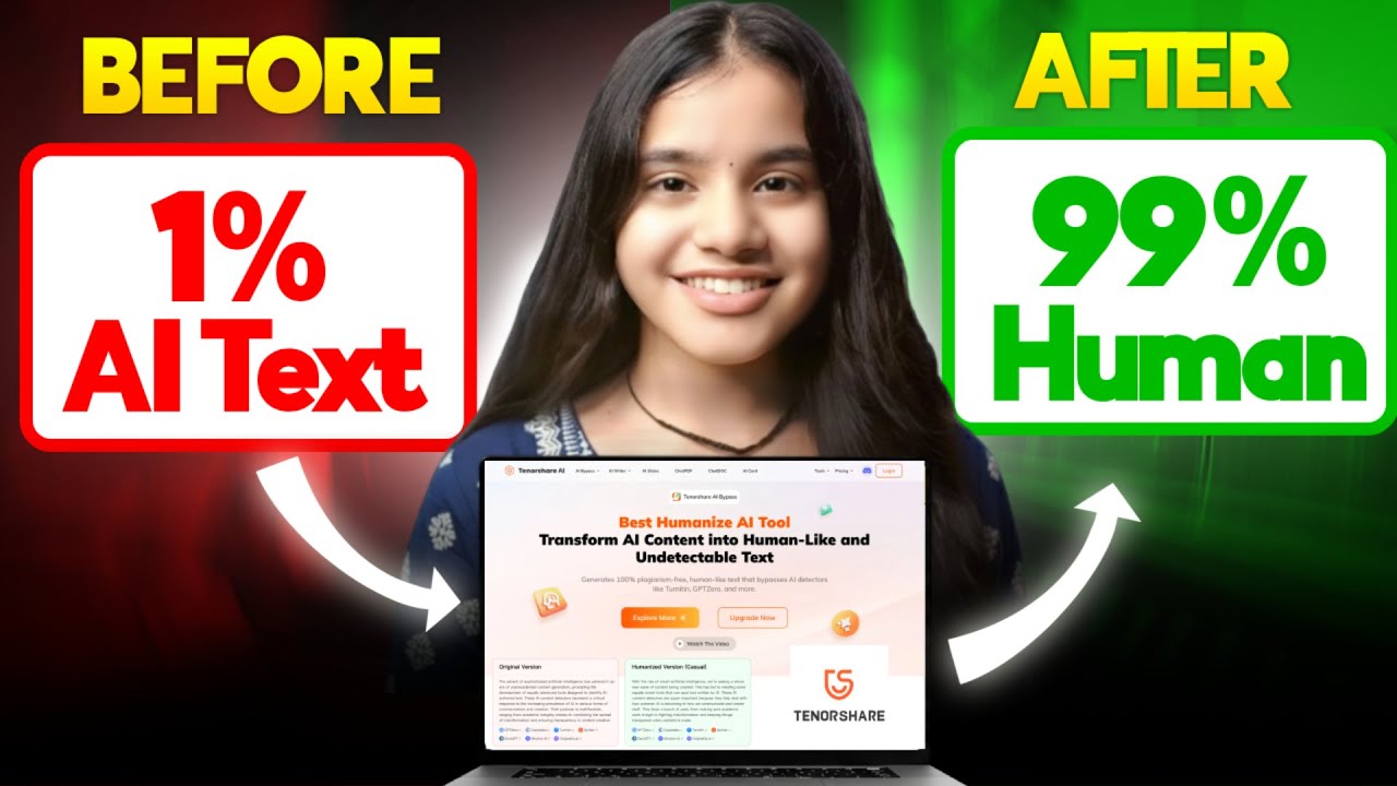 How to Convert AI Generated Text to Humanize Text | Tenorshare AI Humanize Tool | Lavishka Tech