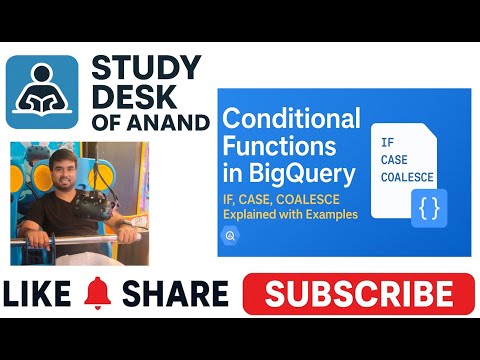 Conditional Functions in BigQuery – IF, CASE, COALESCE Explained with Examples