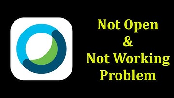 How To Fix Cisco Webex Meetings Not Open Problem Android & Ios - Webex Meet Not Open Problem - Fix