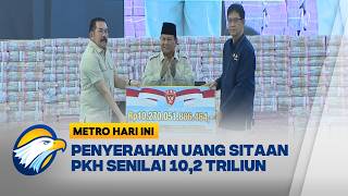 Satgas PKH Serahkan Rp10,27 Triliun Denda Administratif | Metro Hari Ini