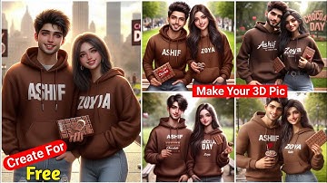 Create 3D Ai Happy chocolate day image creator 2024 | happy chocolate dayl bing image creator