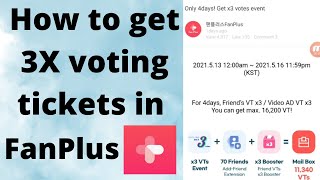 Fanplus (3 times voting tickets event) screenshot 5